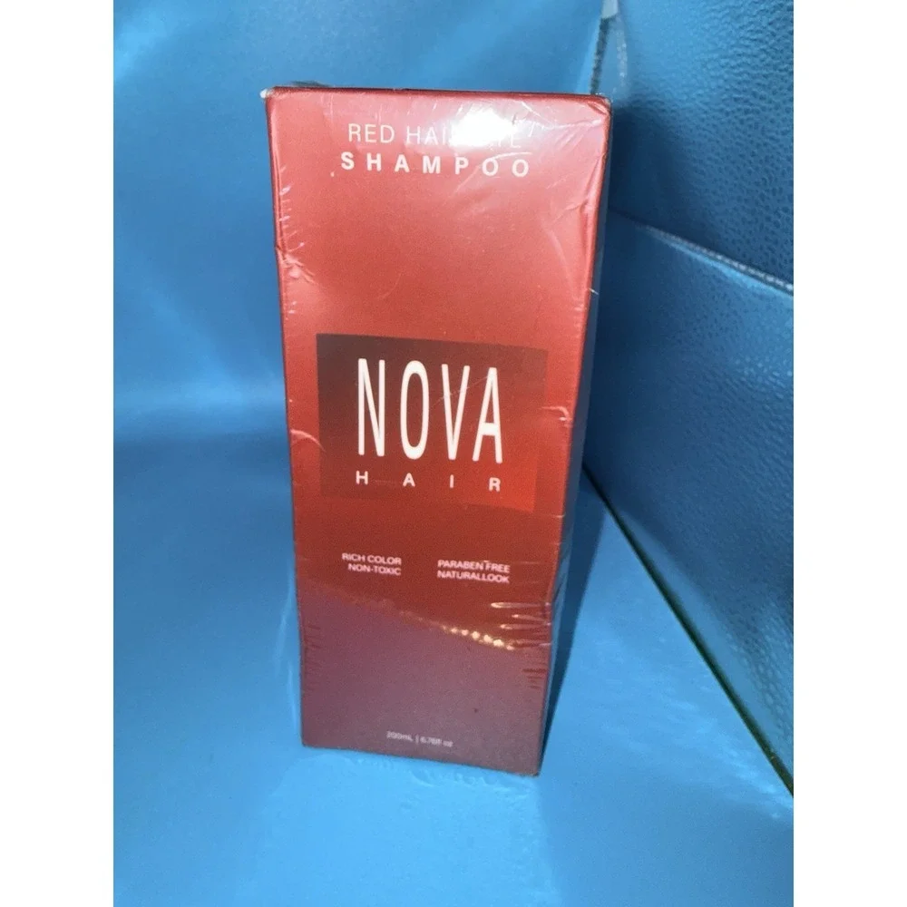 Nova Hair Red Hair Dye Shampoo 6.76 Fl. Oz.